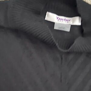 TanJay Classic Black Knit Top